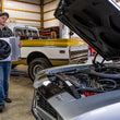Load image into Gallery viewer, Proform Slim-Fit Radiator System, Universal, Ford Style, 21-inch Core, Manual Trans - Installation View