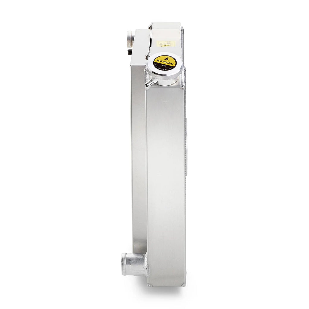Proform Slim-Fit Radiator System, Universal, GM Style, 17-inch Core, Manual Transmission - Back View
