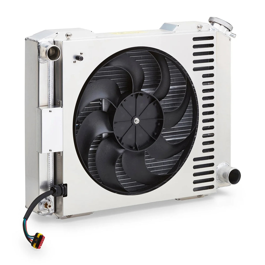Proform Slim-Fit Radiator System, Universal, GM Style, 19-inch Core, Manual Transmission - Main Product View