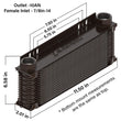 Load image into Gallery viewer, Proform Tundra Series 16 Row High Efficiency Transmission and Oil Cooler - Installation View
