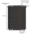 Load image into Gallery viewer, Proform Tundra Series Oil and Transmission Cooler - 40 Rows - Installation View