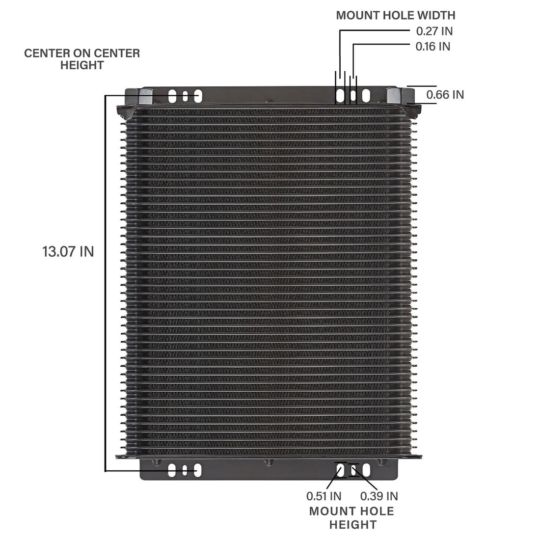 Proform Tundra Series Oil and Transmission Cooler - 40 Rows - Installation View