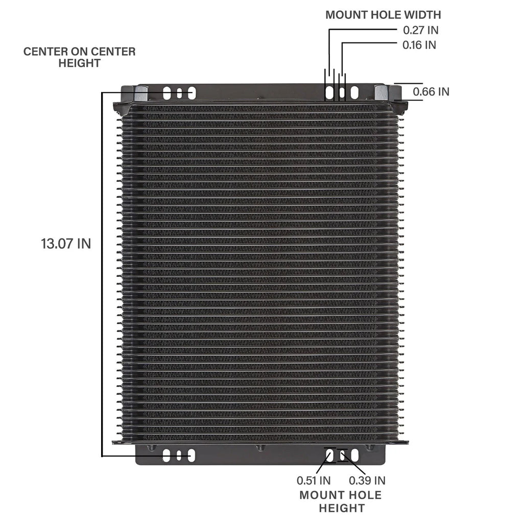 Proform Tundra Series Oil and Transmission Cooler - 40 Rows - Installation View