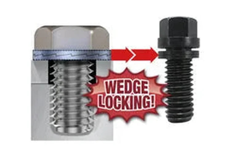 Proform Fits GM LS Engines with 3/8" Wide Flange - Side View