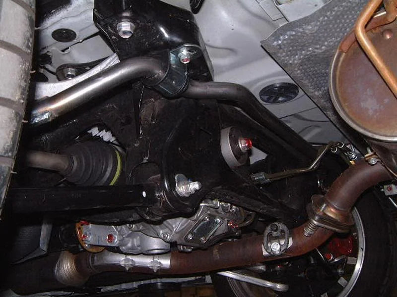 Progress Tech 08-10 Mitsubishi Evo X Rear Sway Bar (25mm - Adjustable) - Detail View