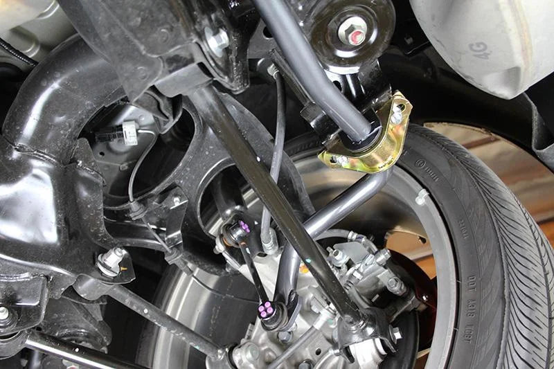 Progress Tech 09-14 Acura TSX/08-17 Accord Rear Sway Bar (Tubular 28.5mm - Adj) Incl Bushing Brkts - Detail View