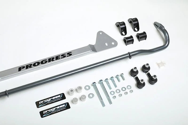 Progress Tech 94-01 Acura Integra Tubular Rear Sway Bar (25mm - Adjustable) - Side View