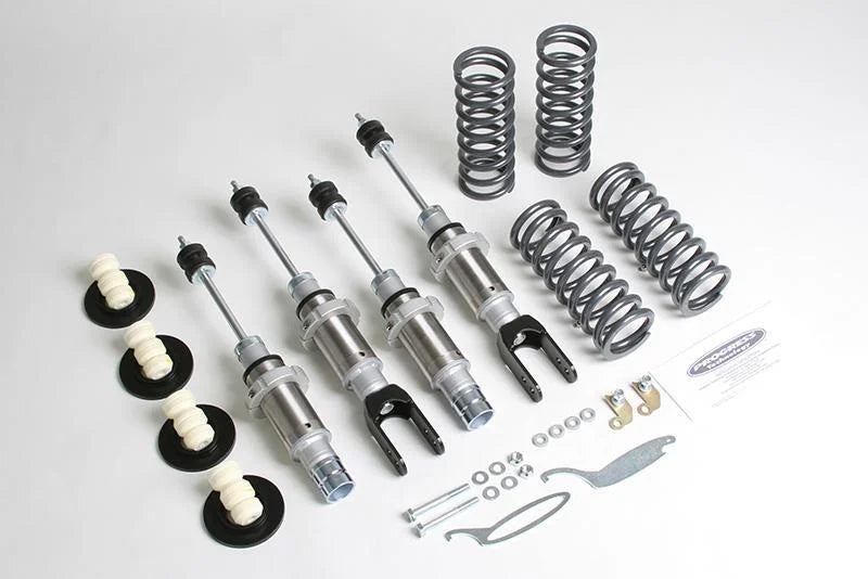 Progress Tech 94-01 Acura Integra/96-00 Civic/Si Coil-Over 3 System (FR 350lb/RR 250lb) Fac. Top Hat - Main Product View