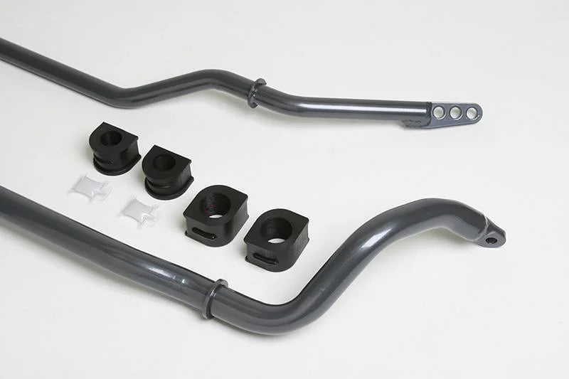 Progress Tech 97-13 Chevy Corvette C6 Front/Rear Sway Bar Kit (FR 35mm Tubular / RR 25mm Tube Adj) - Side View