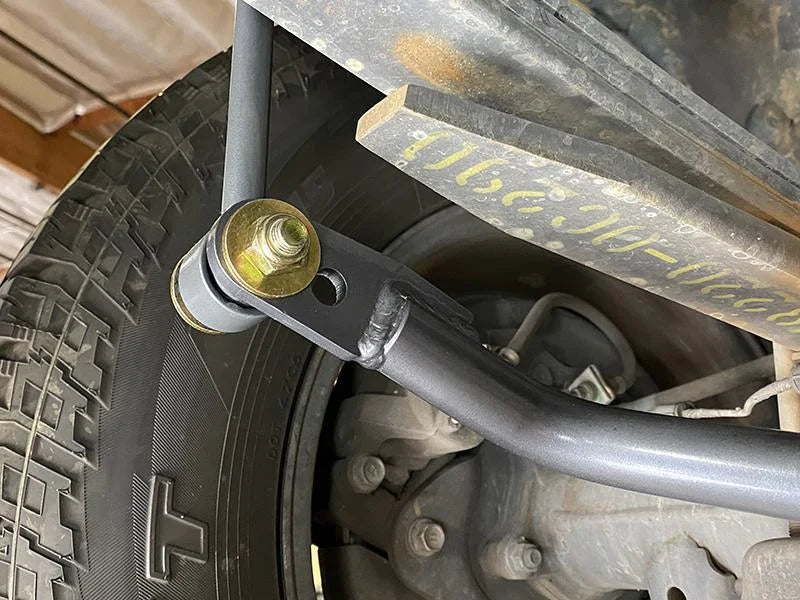 Progress Tech LT 07-21 Toyota Tundra End Link Kit 16in C-C - 2in Lift - Side View