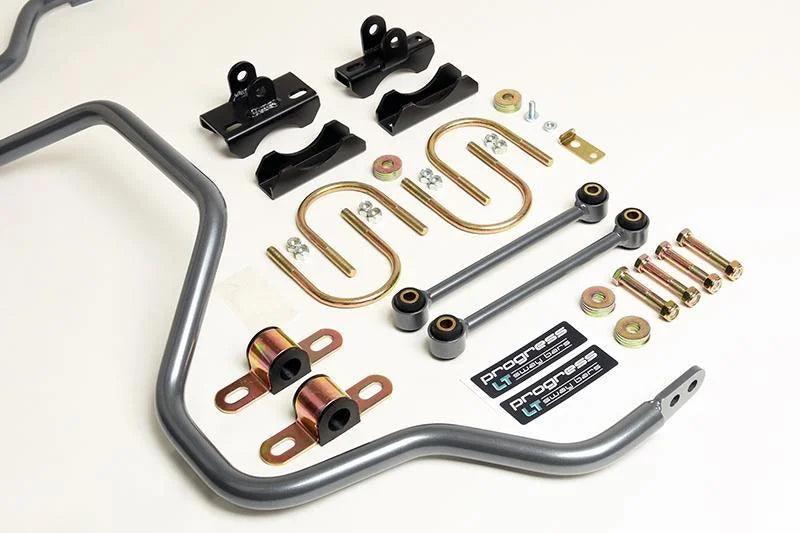 Progress Tech LT 14-18 Chevy Silv 1500 / GMC Sierra 1500 Rear Sway Bar 1.125in dia. (28.5mm) - Back View