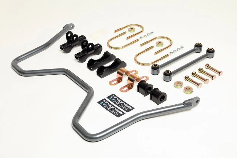 Progress Tech LT 99-06 Chevrolet Silverado 1500 / GMC Sierra 1500 Rear Sway Bar (25mm) - Gray - Side View