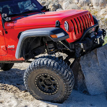 Load image into Gallery viewer, Progressive 07-18 Wrangler (JK) STR 46 Series 2.0 Smooth Body Front Shocks (Pair) - 3.5-5.0in - Installation View