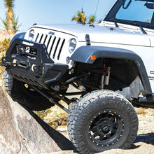 Load image into Gallery viewer, Progressive 07-18 Wrangler (JK) STR 47 Series 2.0 Remote Res Rear Shocks (Pair) - 3.5-5.0in - Back View