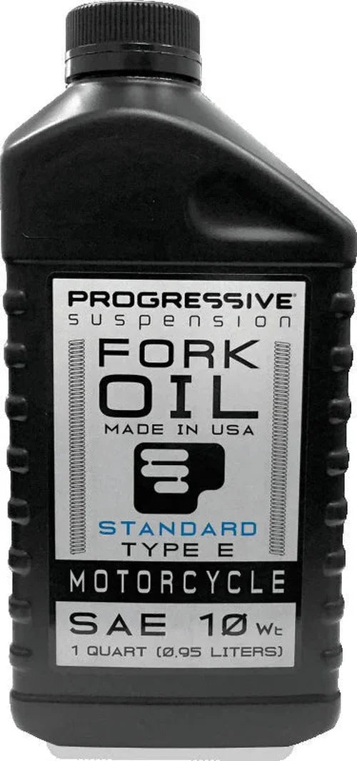Progressive 10WT Fork Oil 1QT - Side View