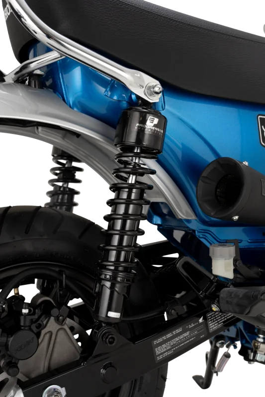 Progressive 2025 Honda DAX 125 412 Series Shocks 13.0in - Black - Main Product View