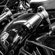 Load image into Gallery viewer, Progressive 990/970 Remote Reservoir Top Mount Brackets - Detail View