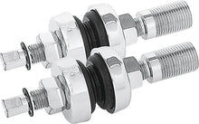 Load image into Gallery viewer, Progressive 89-99 Harley FXST/FLST Chrome Lowering Kit - Side View