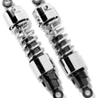 Load image into Gallery viewer, Progressive Cruiser 412 Series Shocks 11.0in - Chrome - Side View