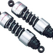 Load image into Gallery viewer, Progressive Cruiser 412 Series Shocks 13.0in - Chrome - Side View