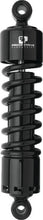 Load image into Gallery viewer, Progressive Harley 412 Series Shocks 14.0in - Black - Side View