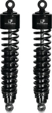 Load image into Gallery viewer, Progressive Harley 413 Series Shocks 15.0in - Black - Main Product View