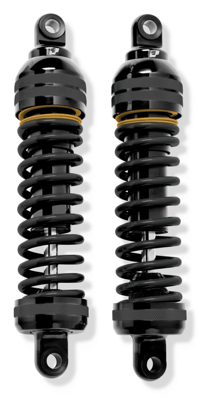 Progressive Harley Ultra Low 944 Series Shocks 12.5in Standard - Blk/Gld - Main Product View