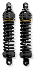 Load image into Gallery viewer, Progressive Harley Ultra Low 944 Series Shocks 12.5in Standard - Blk/Gld - Main Product View