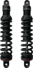 Load image into Gallery viewer, Progressive Harley V-Rod 490 Series Shocks 13.0in Bushing - Black - Side View
