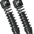 Load image into Gallery viewer, Progressive Honda Monkey 412 Series Shocks 13.0in - Black - Side View