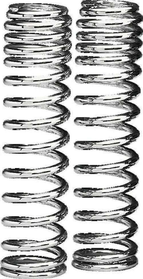 Progressive Rear Springs 105/150 (PR) - Chrome - Side View