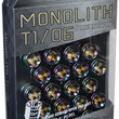 Load image into Gallery viewer, Project Kics 12 x 1.25 Neochrome T1/06 Monolith Lug Nuts - 20 Pcs
