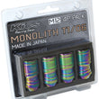 Load image into Gallery viewer, Project Kics 12 x 1.5 Neochrome T1/06 Monolith Lug Nuts - 4 Pcs