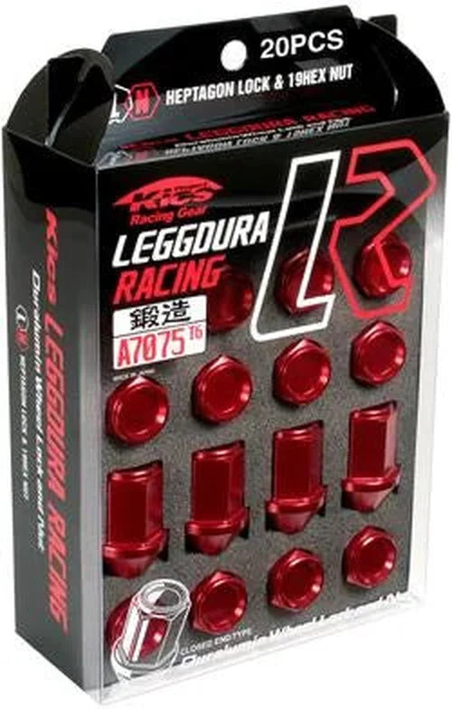 Project Kics 12X1.25 Bronze Leggdura Racing Lug Nuts - 16 PCS - Side View