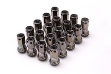 Load image into Gallery viewer, Project Kics 12X1.25 R40 Iconix Classical Lug Nuts w/ Black Plastic Cap - 20 - No Locks - Side View