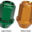 Load image into Gallery viewer, Project Kics 12x1.25 Leggdura Racing Lug Nuts - Yellow Gold w/Laser Logo (20 Pcs) - Main Product View