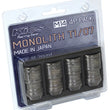 Load image into Gallery viewer, Project Kics 14 x 1.5 Glorious Black T1/07 Monolith Lug Nuts - 4 Pcs