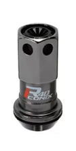 Load image into Gallery viewer, Project Kics 14X1.50 R40 Iconix Black Single Replacement Lug Nut - Side View
