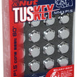 Load image into Gallery viewer, Project Kics 14X1.50 Tuskey Bullock And Nut Set - Chrome