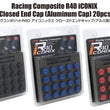 Load image into Gallery viewer, Project Kics 14x1.25 R40 Iconix Aluminum Cap Set - Red (20 Pcs)