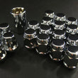 Load image into Gallery viewer, Project Kics 16 LUGS + 4 LOCKS Chrome Bullock And Nut Set - 12X1.50