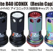 Load image into Gallery viewer, Project Kics 16+4 Locks Neocro R40 Iconix W/ Plastic Cap (Black) - 12X1.25 - Main Product View