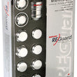 Load image into Gallery viewer, Project Kics 21/22HEX Chrome Bull Lock Re Guard 14X1.50 - Set of 16 + 4