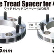 Load image into Gallery viewer, Project Kics 30mm Thick 12x1.25 6-139.7 4WD Wide Tread Spacers