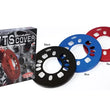 Load image into Gallery viewer, Project Kics Blue Duralumin Cover For Wide Tread Spacer (2 Pcs)