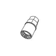 Load image into Gallery viewer, Project Kics Spare Lock Key for Leggdura Racing Shell Type Lock Lugs (num 1121)
