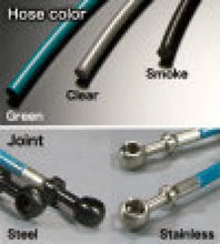 Load image into Gallery viewer, Project Mu Suzuki Cappuccino Stainless Steel Clear Teflon Brake Lines - Main Product View