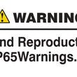 Load image into Gallery viewer, Prop65 Warning - Cancer and Reproductive Harm.jpg