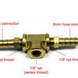 Load image into Gallery viewer, Prosport Performance Adaptor Fitting T for Fuel Pressure Sensor PSFPSTF-8