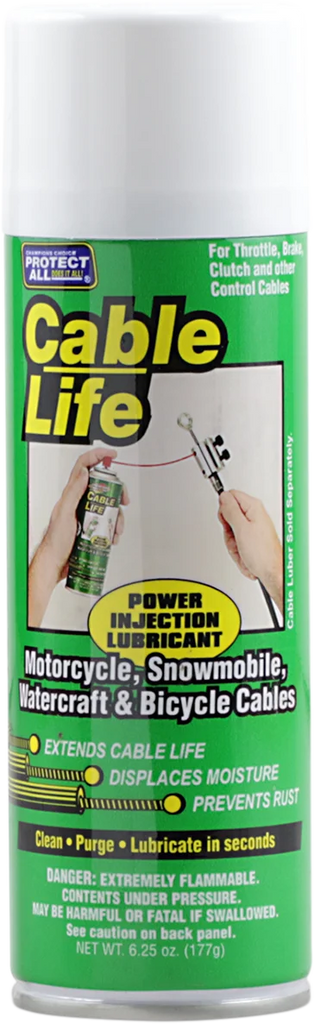Protect All Cable Life Lubricant - 6.25 oz. net wt. - Aerosol